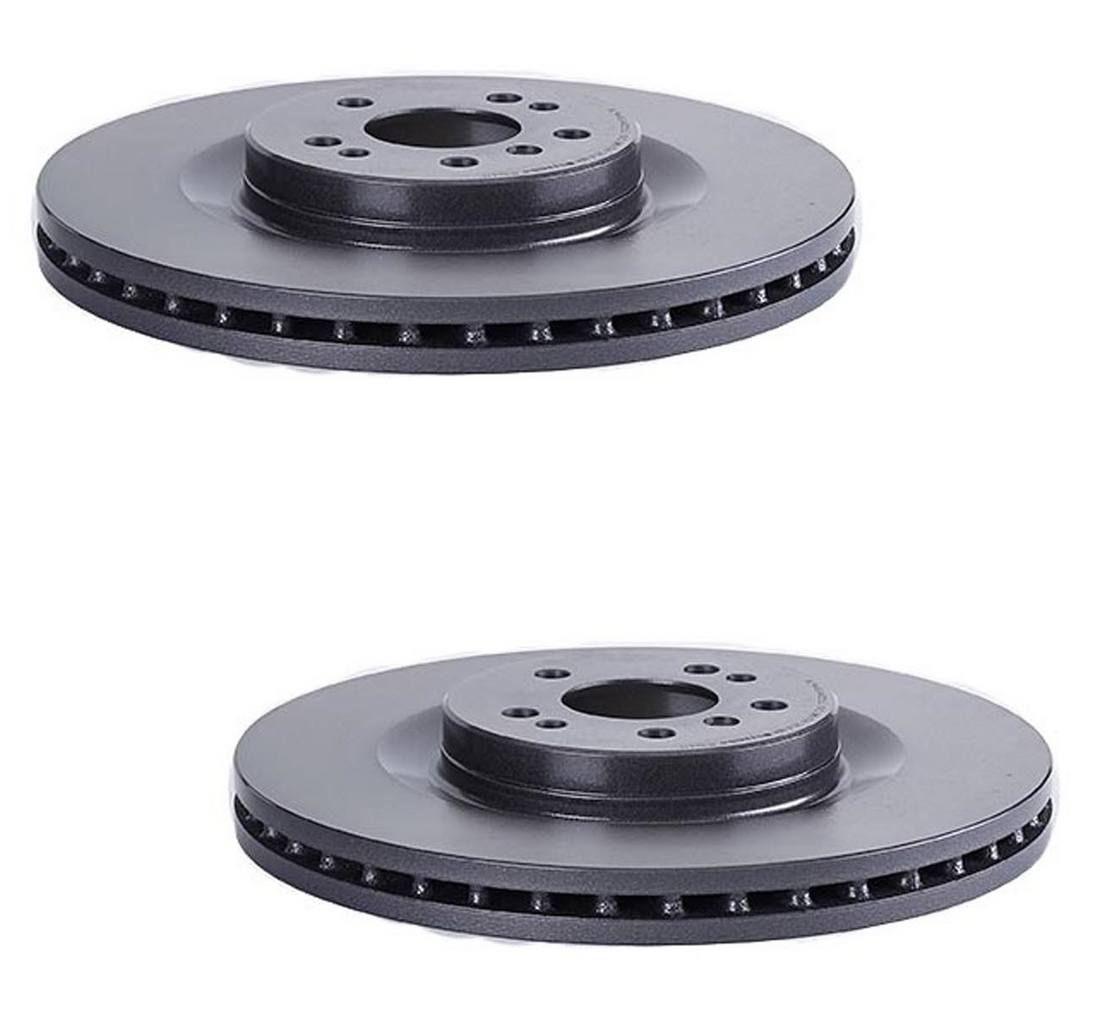 Mercedes Brakes Kit - Pads & Rotors Front and Rear (350mm/330mm) (Ceramic) 164420262064 - Brembo 1595776KIT